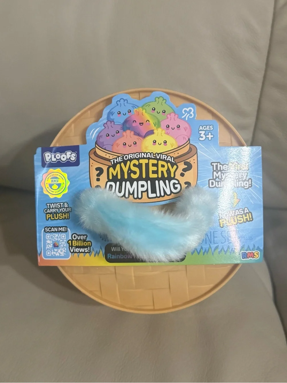 NEW RMS Ploofs Plush Rainbow Dumpling Mystery Sealed Unopened
